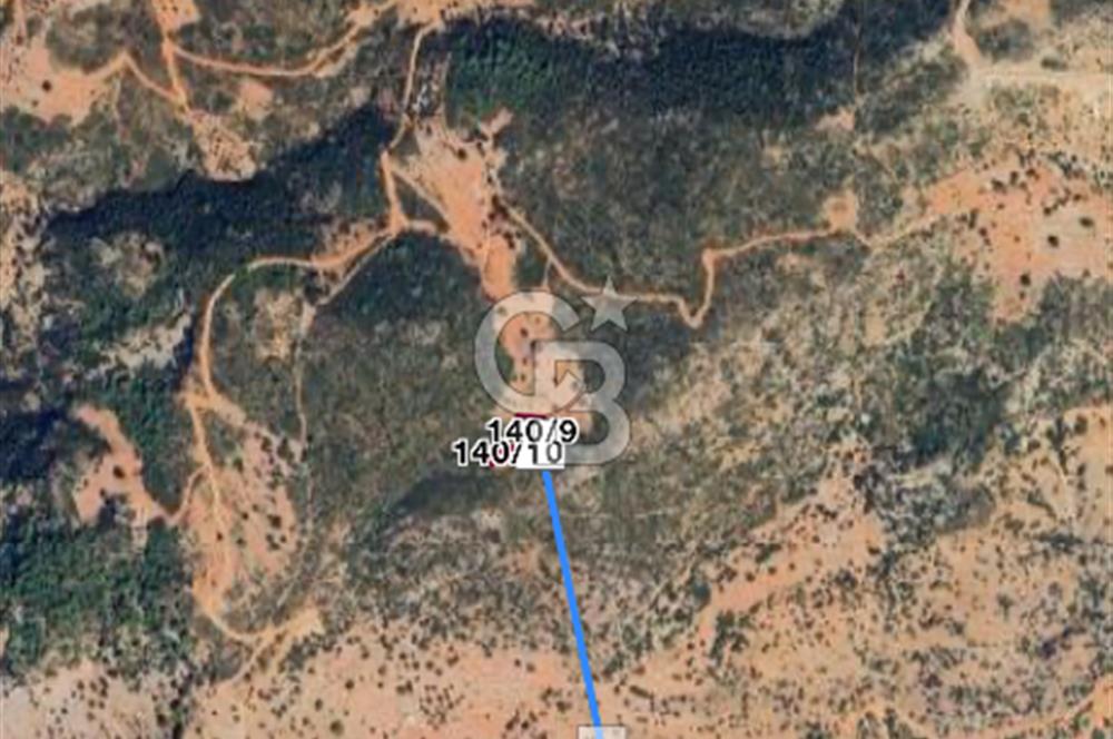 Seydikemer Boğaziçi Yediburunlar’da Deniz Manzaralı, Likya Yolu Yakını 871 m² Tarla!