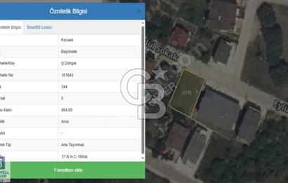 CB TOWER'DAN BAŞİSKELE DÖNGEL'DE SATILIK ARSA.