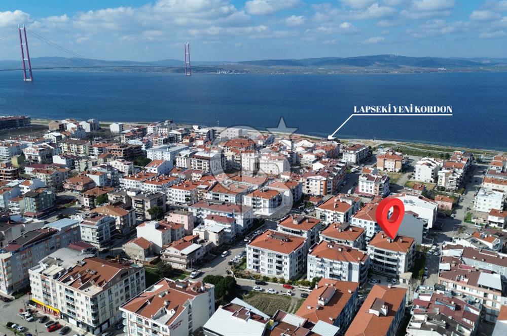 ÇANAKKALE LAPSEKİ KALYONCULAR  SİTESİNDE 2+1 SATILIK DAİRE