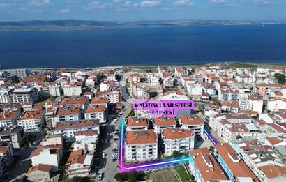 ÇANAKKALE LAPSEKİ KALYONCULAR  SİTESİNDE 2+1 SATILIK DAİRE