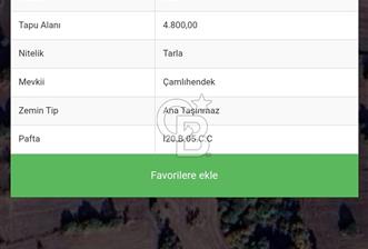 Çardakbelen fırsat tarla