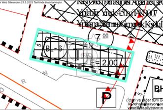 6 KAT 2 EMSAL TİCARİ ALANDA SATILIK 214 M2 ARSA HİSSESİ