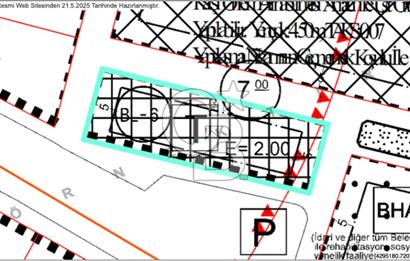 6 KAT 2 EMSAL TİCARİ ALANDA SATILIK 214 M2 ARSA HİSSESİ