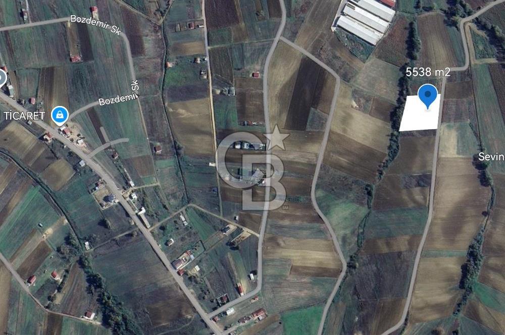 Kocaelide %5 İmarlı 5538 m² Yatırım Fırsatı Doğayla İç İçe