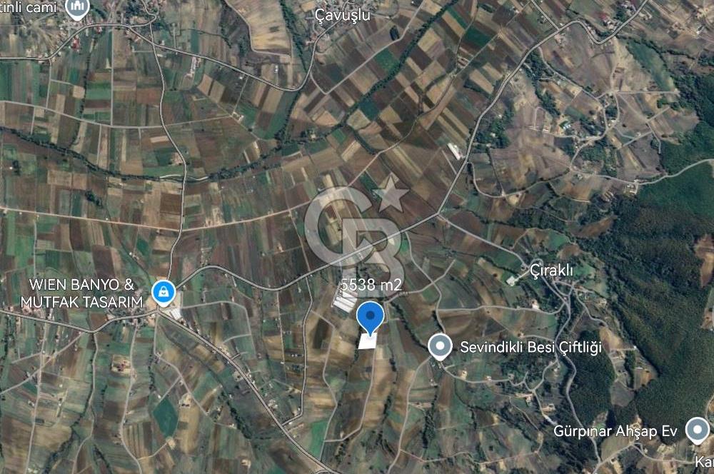 Kocaelide %5 İmarlı 5538 m² Yatırım Fırsatı Doğayla İç İçe