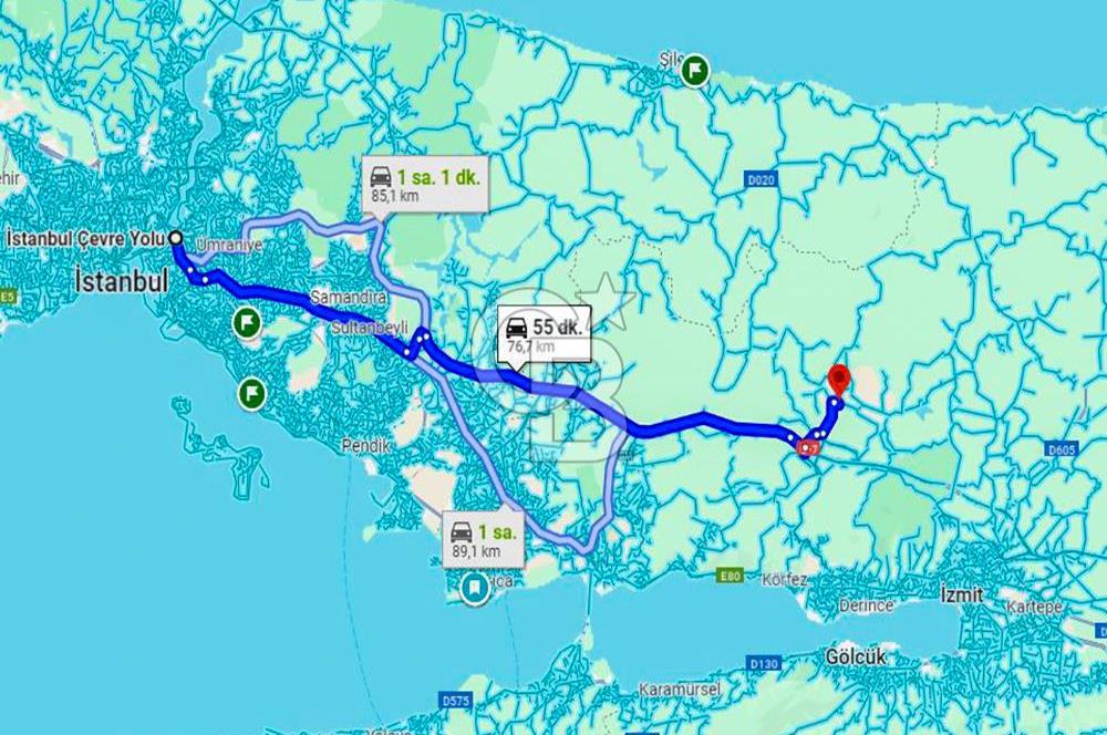 Kocaelide %5 İmarlı 5538 m² Yatırım Fırsatı Doğayla İç İçe