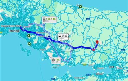 Kocaelide %5 İmarlı 5538 m² Yatırım Fırsatı Doğayla İç İçe