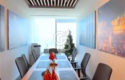 KURIS KULE D100-E5 – Metro ve Hastane Yanı – Deniz Manzaralı, Kat Bahçeli Ful Eşyalı SATILIK OFİS