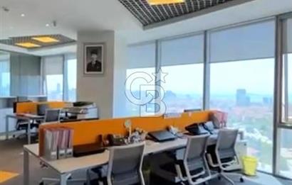 KURIS KULE D100-E5 – Metro ve Hastane Yanı – Deniz Manzaralı, Kat Bahçeli Ful Eşyalı SATILIK OFİS