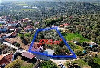 Gömeç Ulubeyler Deniz Manzaralı Satılık 2763 m² Yatırımlık Arsa 