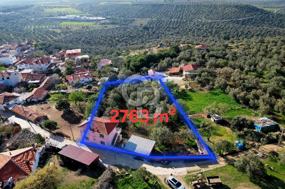 Gömeç Ulubeyler Deniz Manzaralı Satılık 2763 m² Yatırımlık Arsa 