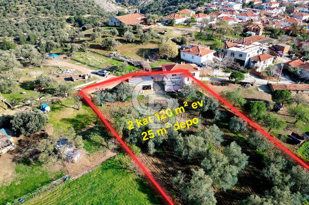 Gömeç Ulubeyler Deniz Manzaralı Satılık 2763 m² Yatırımlık Arsa 