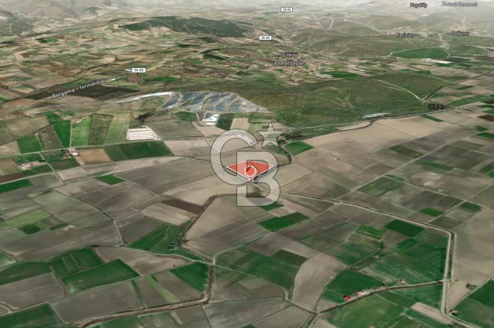 İZMİR BERGAMA AHMETBEYLER'DE SATILIK MÜSTAKİL TARLA