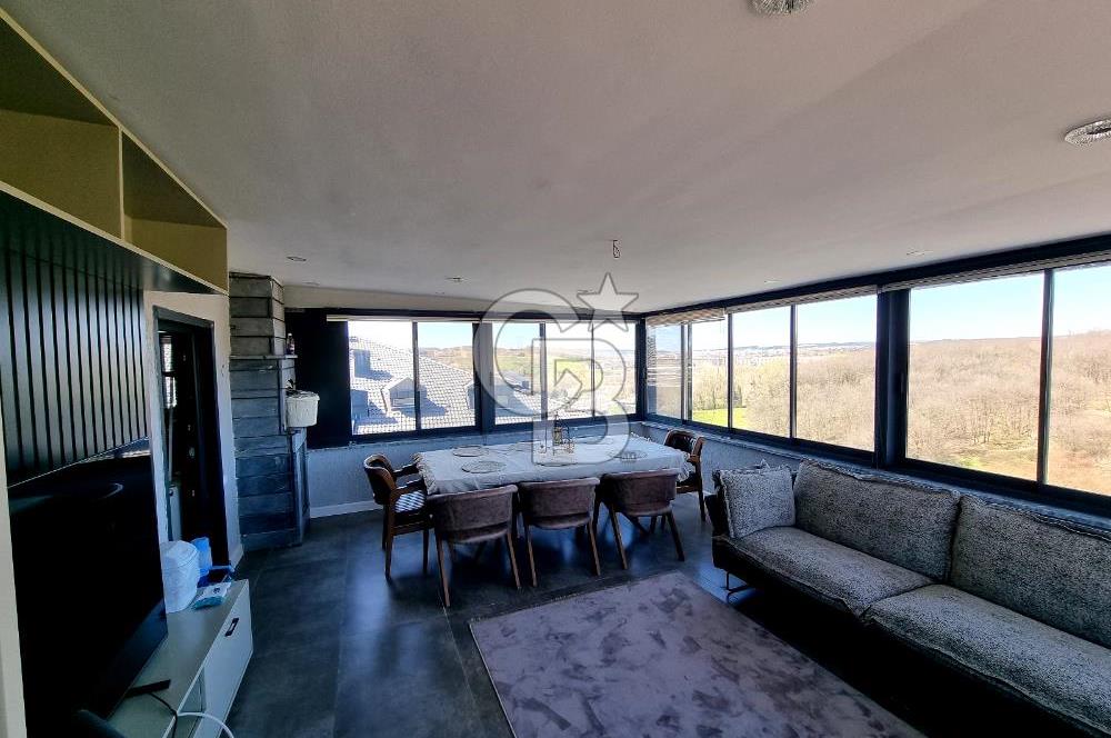 Kemerburgaz da Orman manzaralı 3+1 Satılık Dubleks daire