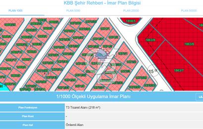 CB TOWER İZMİT MERKEZ'DE T3 TİCARİ İMARLI 218 M² SATILIK ARSA