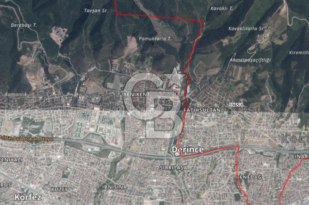 DERİNCE FATİH SULTAN'DA VİLLA İMARLI 477 M² SATILIK ARSA