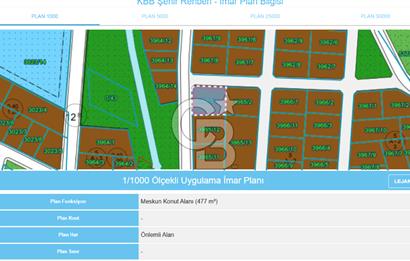DERİNCE FATİH SULTAN'DA VİLLA İMARLI 477 M² SATILIK ARSA