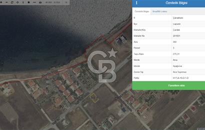 ÇANAKKALE LAPSEKİ ÇARDAK’TA BOĞAZ MANZARALI SATILIK ARSA