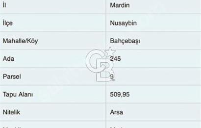Mardin Nusaybin Bahçebaşı Morris İmarlı Arsa