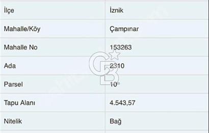Bursa İznik Çampınar Full Göl Manzaralı