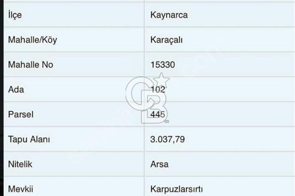 Sakarya Kaynarca Projesi Hazır Arsa