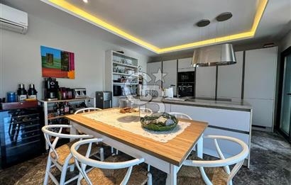GÜMÜŞLÜK DENİZ MANZARALI ÖZEL PEYZAJLI 200M2 4+1 HAVUZLU VİLLA