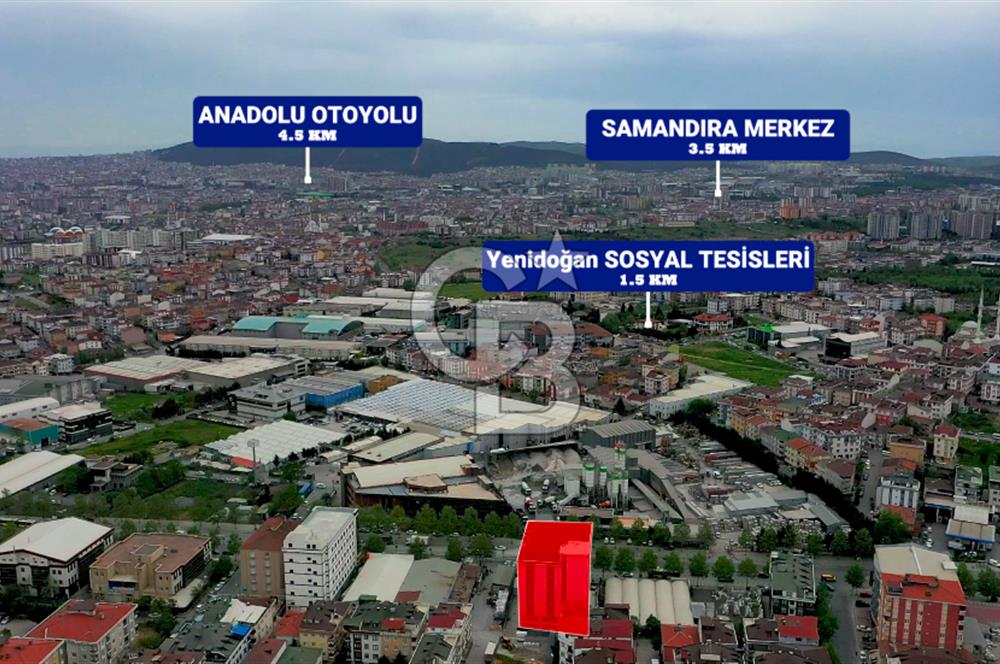 Sancaktepe Merkezde Atatürk Caddesine Cephe Kiralık Plaza Bodrum Katı