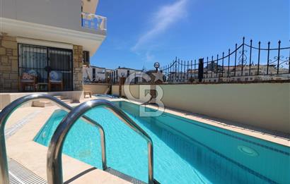 Didim çamlıkta satılık 3+1 villa havuzlu site 