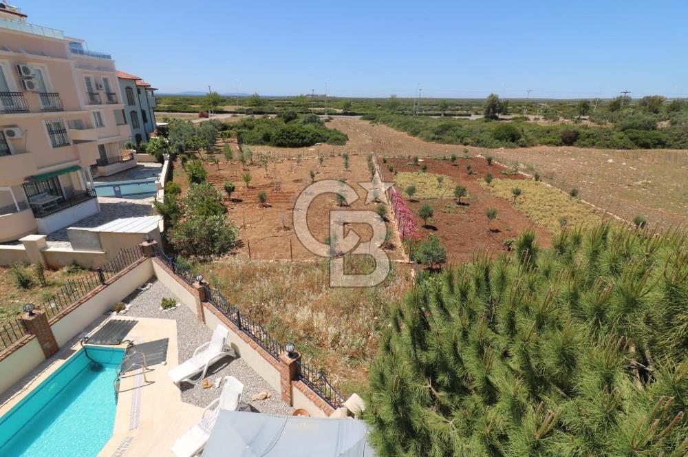 Didim çamlıkta satılık 3+1 villa havuzlu site 