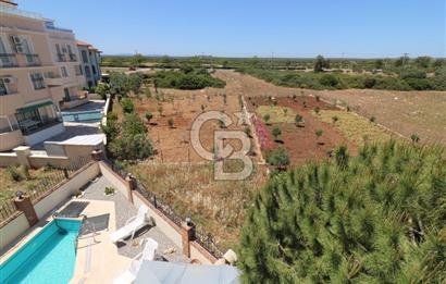 Didim çamlıkta satılık 3+1 villa havuzlu site 