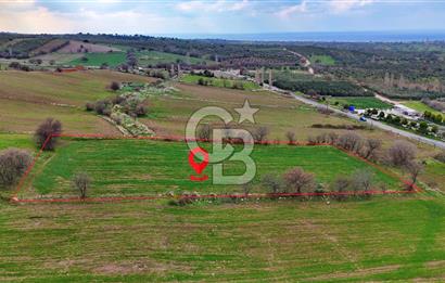 KÖSEDERE KÖYÜNDE ASFALTA 40 METRE DENİZ GÖREN TARLA