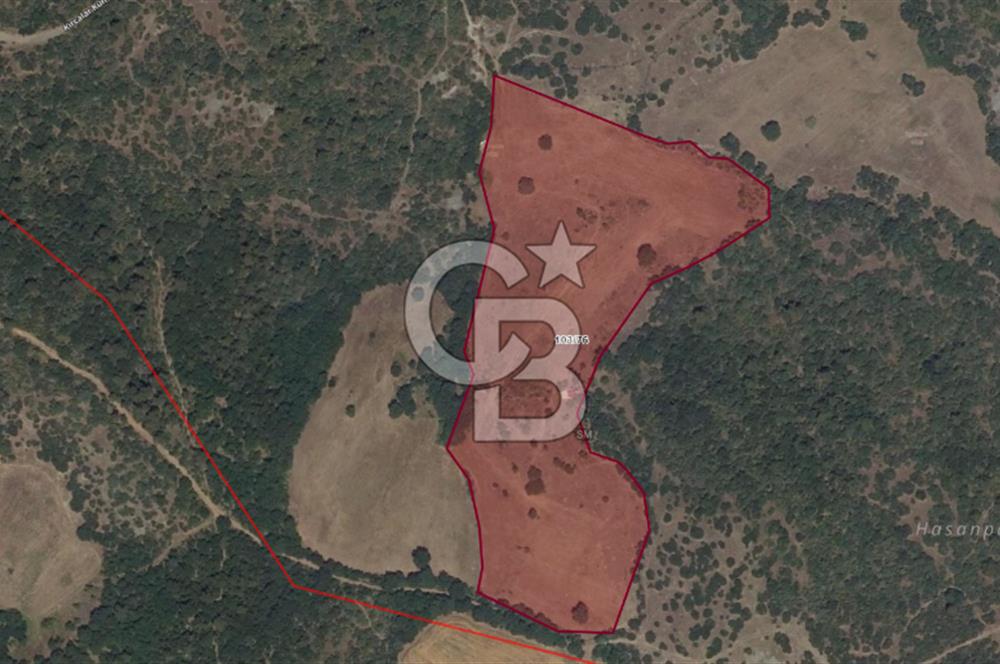 LAPSEKİDE KIRCALARDA İÇİNDE KULÜBESİ OLAN 29.544M² ARAZİ