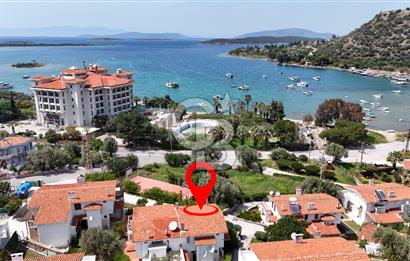 ÇEŞME ILDIR BORNOVALILAR SİTESİNDE  DENİZE 200 METRE SATILIK VİLLA