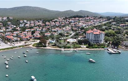 ÇEŞME ILDIR BORNOVALILAR SİTESİNDE  DENİZE 200 METRE SATILIK VİLLA