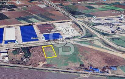 MERSİN TARSUS D-400 YOLU ÜZERİ OTOBAN GİRİŞİ 4.871 M² SANAYİ İMARLI ARSA