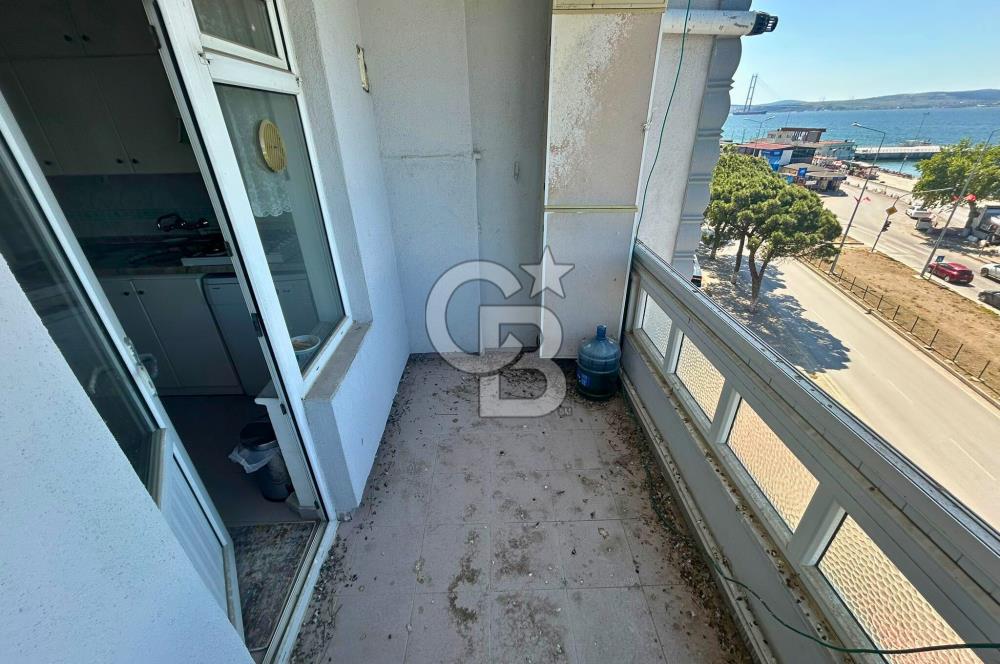 EŞYALI Lapseki Merkezde 85 m² 2+1 Boğaz Manzaralı Ara Kat