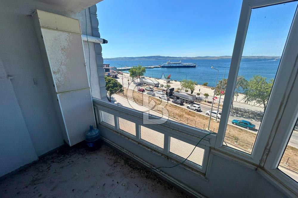 EŞYALI Lapseki Merkezde 85 m² 2+1 Boğaz Manzaralı Ara Kat