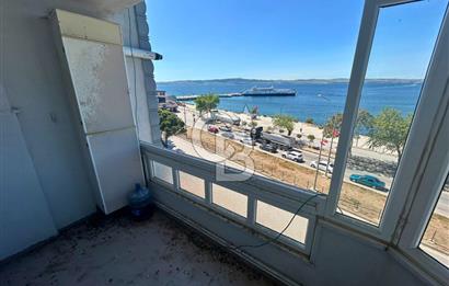 EŞYALI Lapseki Merkezde 85 m² 2+1 Boğaz Manzaralı Ara Kat