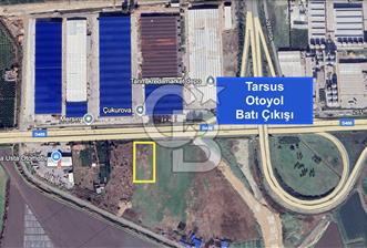 MERSİN TARSUS D-400 YOLU ÜZERİ OTOBAN GİRİŞİ 4.871 M² SANAYİ İMARLI ARSA