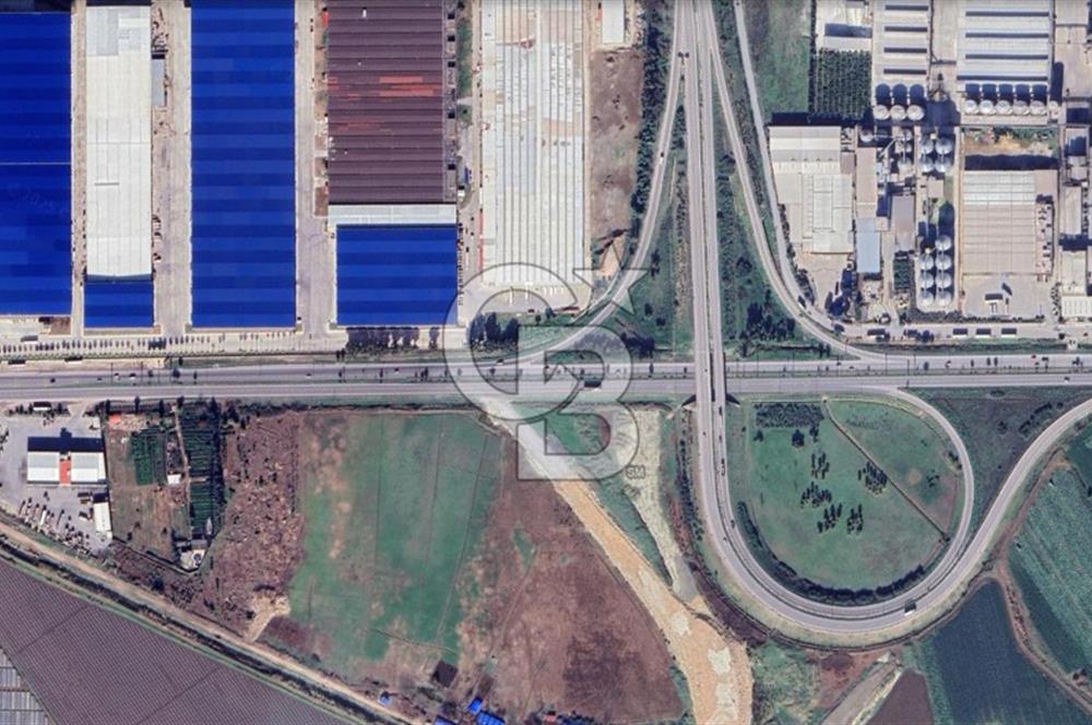 MERSİN TARSUS D-400 YOLU ÜZERİ OTOBAN GİRİŞİ 4.871 M² SANAYİ İMARLI ARSA