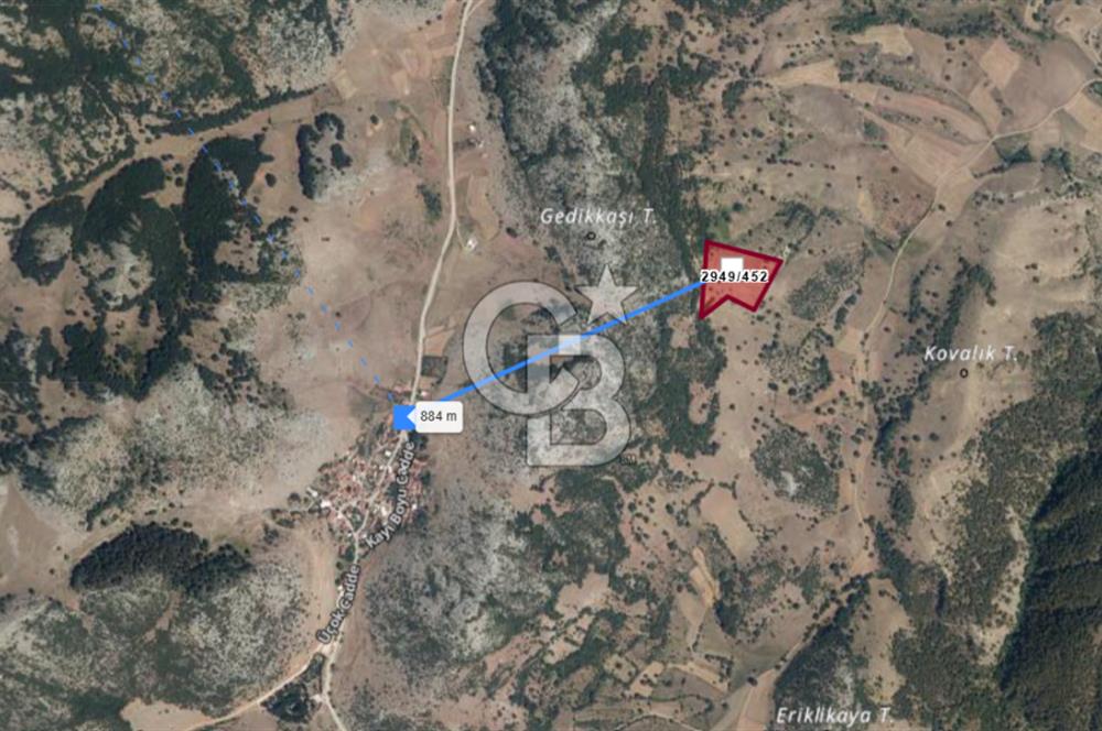 CB AMBIANCE'DAN GÜRSU DIŞKAYA KÖYÜNDE 4255 m2'LİK HİSSELİ TARLA