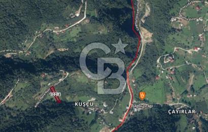 TRABZON MAÇKADA 1450 m2 YOLA CEPHE SATILIK ARAZİ