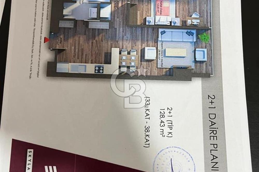 SKYLAND ISTANBUL SATILIK 2+1 DAİRE