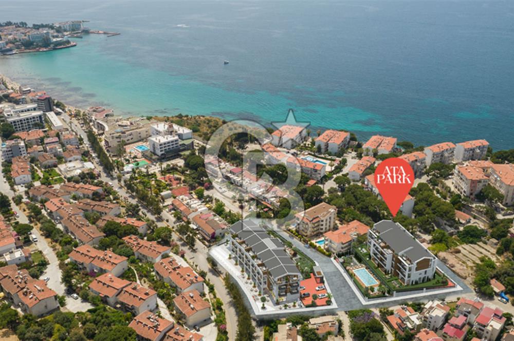 KUŞADASI KADINLAR DENİZİNE YÜRÜME MESAFEFESİNDE 2+1 SIFIR DAİRE