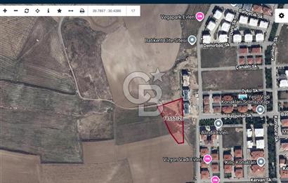 CB CITY’DEN ESKİŞEHİR BATIKENT MAHALLESİNDE SATILIK TARLA 