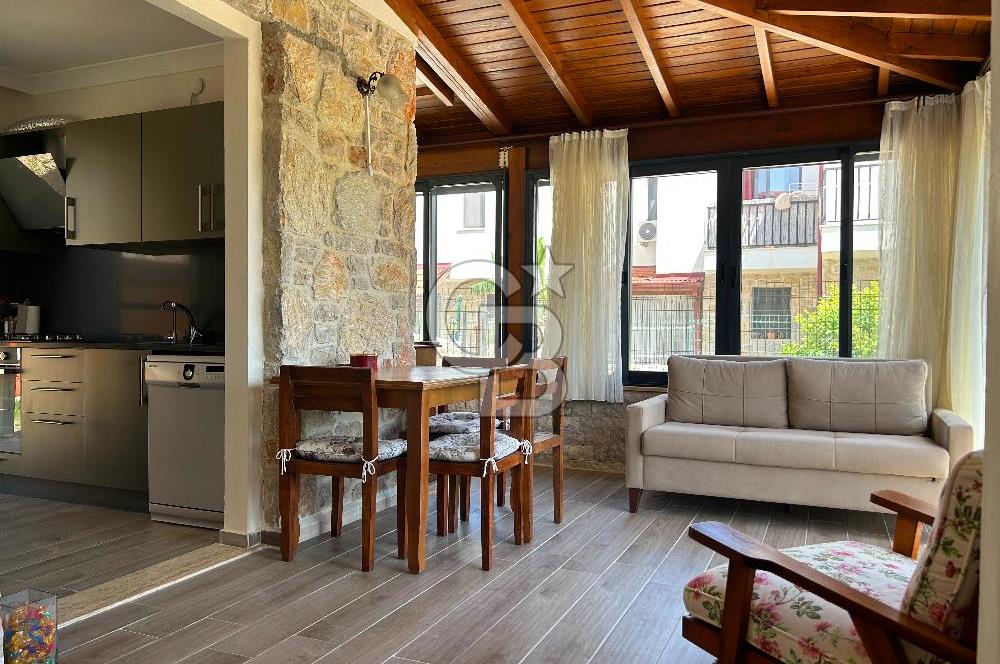 DATÇA KARAKÖY'DE SATILIK 2+1 KÖŞE VİLLA