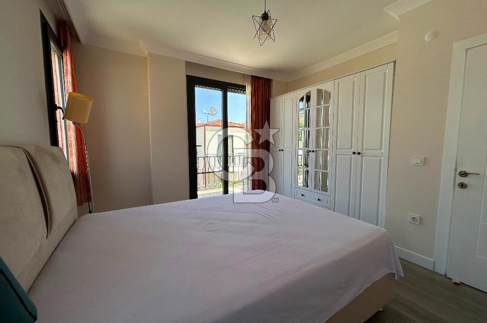 DATÇA KARAKÖY'DE SATILIK 2+1 KÖŞE VİLLA