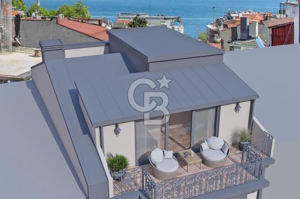 Beyoğlu Cihangir Deniz Manzaralı Sıfır Satılık Bina