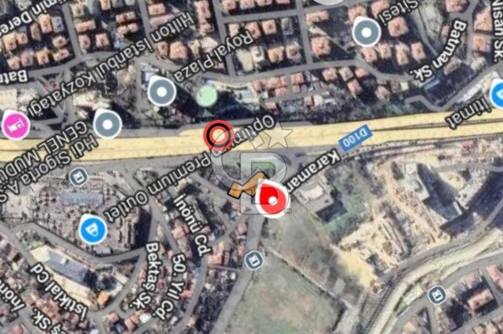 İSTANBUL ATAŞEHİR E-5 KARAYOLUNA CEPHE TİCARİ İMARLI ARSA