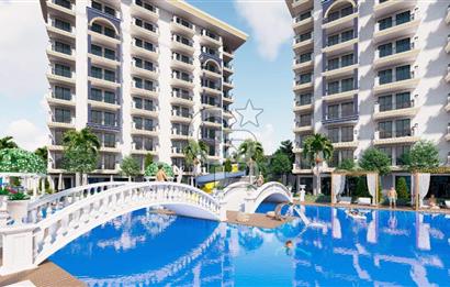 ALANYA AVSALLAR'DA LANSMAN FİYATINA FULL AKTİVİTELİ 1+1 SATILIK DAİRE